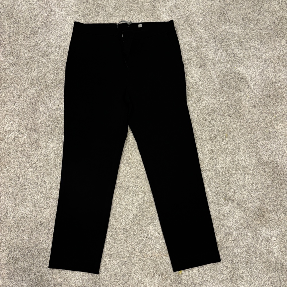 Black Vince capri pants